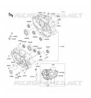 CARTER MOTEUR(S) pour Kawasaki KLX250R