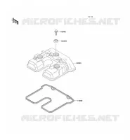 COUVRE CULASSE pour Kawasaki KLX250R