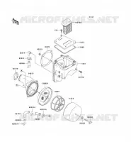 FILTRE A AIR pour Kawasaki KLX250R