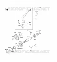 MECANISME DE KICK pour Kawasaki KLX250R