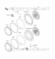 PNEUS pour Kawasaki KLX250R