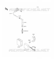 SYSTEME D&acute;ALLUMAGE pour Kawasaki KLX250R
