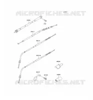 CABLES pour Kawasaki KLX250R