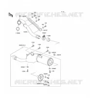 &Eacute;CHAPPEMENT pour Kawasaki KLX250R