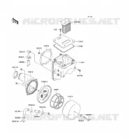 FILTRE A AIR pour Kawasaki KLX250R