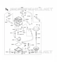 CARBURATEUR pour Kawasaki D-TRACKER
