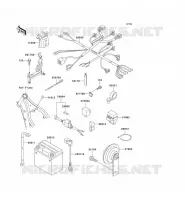 CHASSIS EQUIPMENT ELECTRIQUE pour Kawasaki D-TRACKER