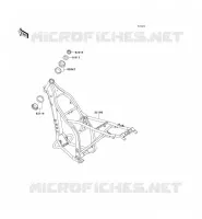 CH&Acirc;SSIS pour Kawasaki D-TRACKER