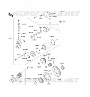 D&Eacute;MARREUR pour Kawasaki D-TRACKER
