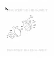 POMPE &Agrave; EAU pour Kawasaki D-TRACKER