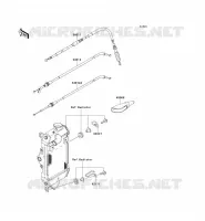 CABLES pour Kawasaki KLX250