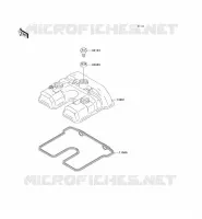 COUVRE CULASSE pour Kawasaki KLX250