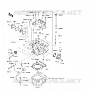 CULASSE pour Kawasaki KLX250