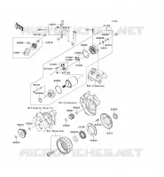 D&Eacute;MARREUR pour Kawasaki KLX250