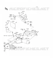 &Eacute;CHAPPEMENT pour Kawasaki KLX250