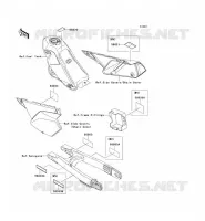 LABEL pour Kawasaki KLX250