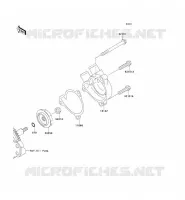 POMPE &Agrave; EAU pour Kawasaki KLX250