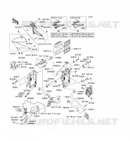 RADIATEUR pour Kawasaki KLX250