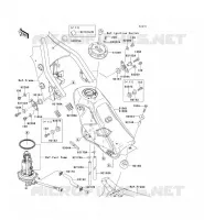 RESERVOIR CARBURANT pour Kawasaki KLX250