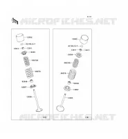 SOUPAPE pour Kawasaki KLX250