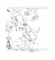 RESERVOIR CARBURANT pour Kawasaki KLX250