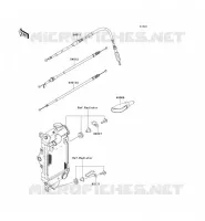 CABLES pour Kawasaki KLX250S