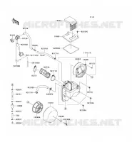 FILTRE A AIR pour Kawasaki KLX250S
