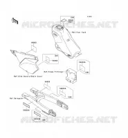 LABEL pour Kawasaki KLX250S