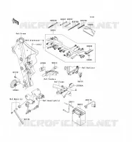 CHASSIS EQUIPMENT ELECTRIQUE pour Kawasaki KLX250S
