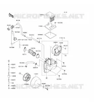 FILTRE A AIR pour Kawasaki KLX250S