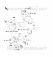 LABEL pour Kawasaki KLX250S