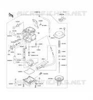 CARBURATEUR pour Kawasaki KLX300R