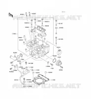 CULASSE pour Kawasaki KLX300R