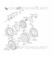 EMBRAYAGE pour Kawasaki KLX300R