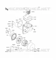 FILTRE A AIR pour Kawasaki KLX300R