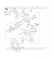 FREIN ARRIERE pour Kawasaki KLX300R