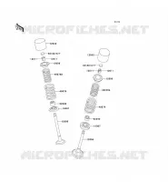 SOUPAPE pour Kawasaki KLX300R