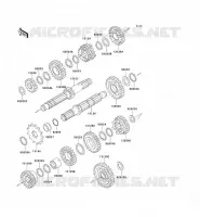 TRANSMISSION pour Kawasaki KLX300R