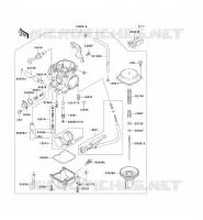 CARBURATEUR pour Kawasaki KLX300R