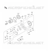 POMPE A HUILE pour Kawasaki KLX300R