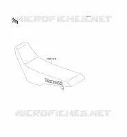 SELLE pour Kawasaki KLX300R