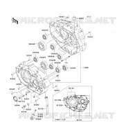 CARTER MOTEUR(S) pour Kawasaki KLX300R