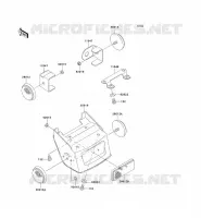 CATADIOPTRES(CN) pour Kawasaki KLX300R