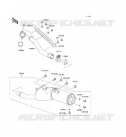 &Eacute;CHAPPEMENT(CN) pour Kawasaki KLX300R