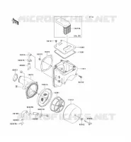 FILTRE A AIR pour Kawasaki KLX300R