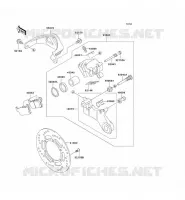 FREIN ARRIERE pour Kawasaki KLX300R