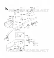 GUIDON pour Kawasaki KLX300R