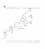 POMPE &Agrave; EAU pour Kawasaki KLX300R