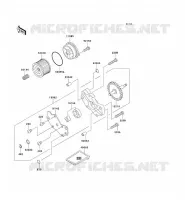 POMPE A HUILE pour Kawasaki KLX300R