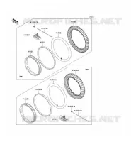 ROUE/PNEUS pour Kawasaki KLX300R